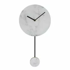 Dunelm Marble Pendulum Clock -clocks Sales Store 30728470 alt03