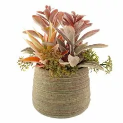 Dunelm Churchgate Artificial Flocked Succulent Garden 7 Dunelm Churchgate Artificial Flocked Succulent Garden -clocks Sales Store 30730202 alt03