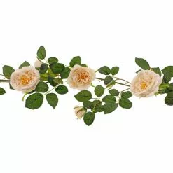 Dunelm Peony Cream Garland -clocks Sales Store 30730230 alt04