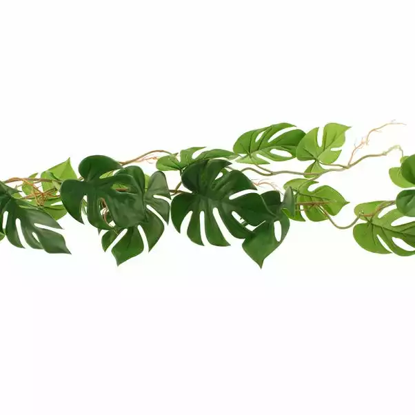 Dunelm Monstera Green Garland 1 Dunelm Monstera Green Garland