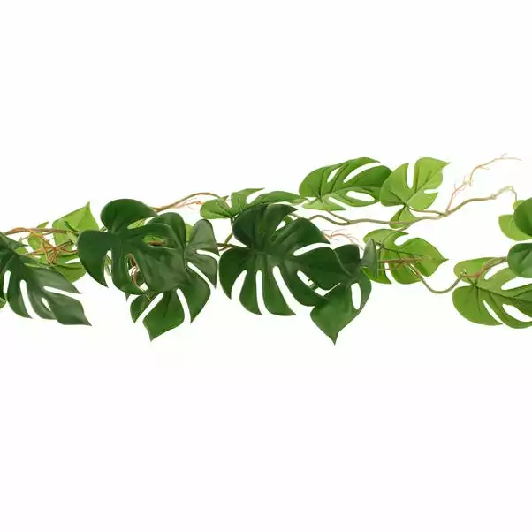 Dunelm Monstera Green Garland 2 Dunelm Monstera Green Garland - Image 2