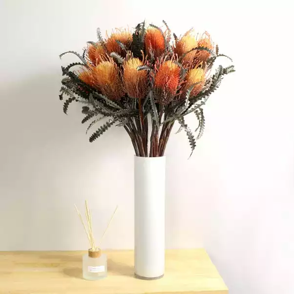 Dunelm Banksia Orange Spray 1 Dunelm Banksia Orange Spray