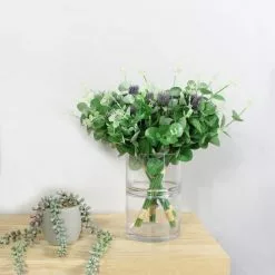 Dunelm Thistle And Eucalyptus Lilac Bundle
