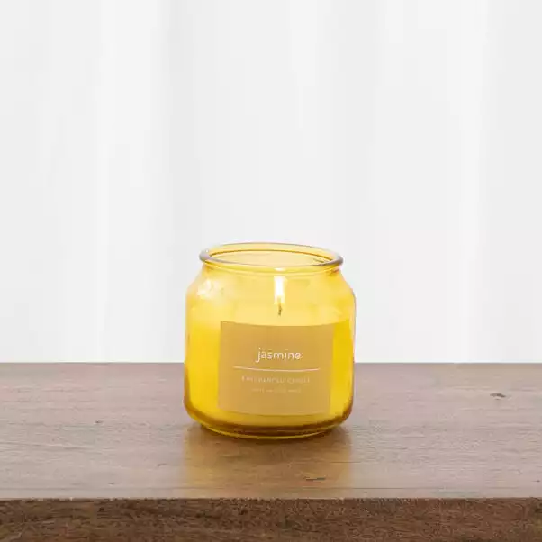 Dunelm Jasmine Jar Candle With Cork Lid 2 Dunelm Jasmine Jar Candle With Cork Lid - Image 2