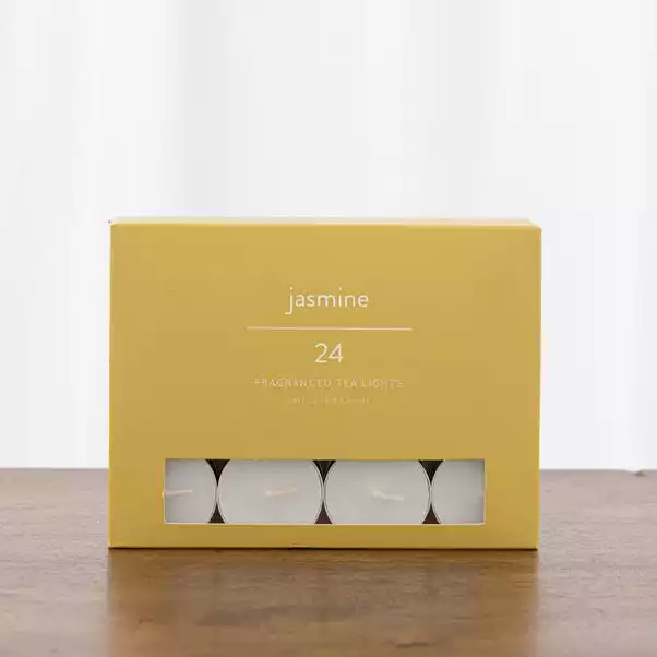 Dunelm Pack Of 24 Jasmine Tealights 1 Dunelm Pack Of 24 Jasmine Tealights
