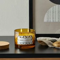 Dunelm Multiwick Amber Candle
