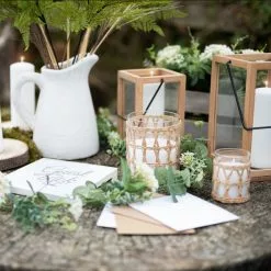 Dunelm LED Candle In A Small Basket -clocks Sales Store 30734234 alt02