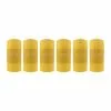 Dunelm Pack Of 6 Yellow Pillar Candles