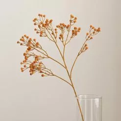 Dunelm Gypsophila Orange Spray -clocks Sales Store 30734538 alt03