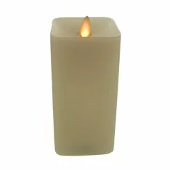 Dunelm Soft Square White LED Candle -clocks Sales Store 30734740 alt03
