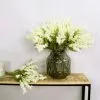 Dunelm Bundle Of 6 Artificial Mimosa 38cm Cream