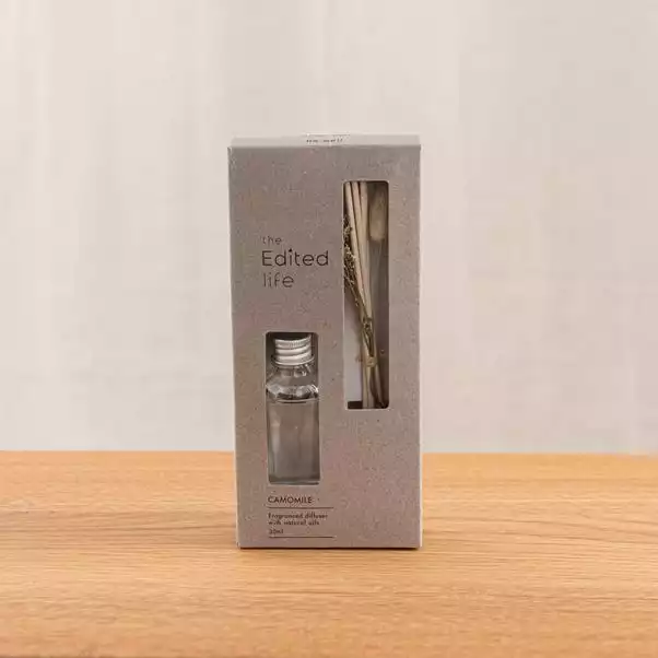 The Edited Life Wellness 30ml Oil Chamomile Reed Diffuser 1 The Edited Life Wellness 30ml Oil Chamomile Reed Diffuser