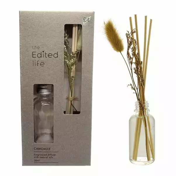 The Edited Life Wellness 30ml Oil Chamomile Reed Diffuser 3 The Edited Life Wellness 30ml Oil Chamomile Reed Diffuser - Image 3