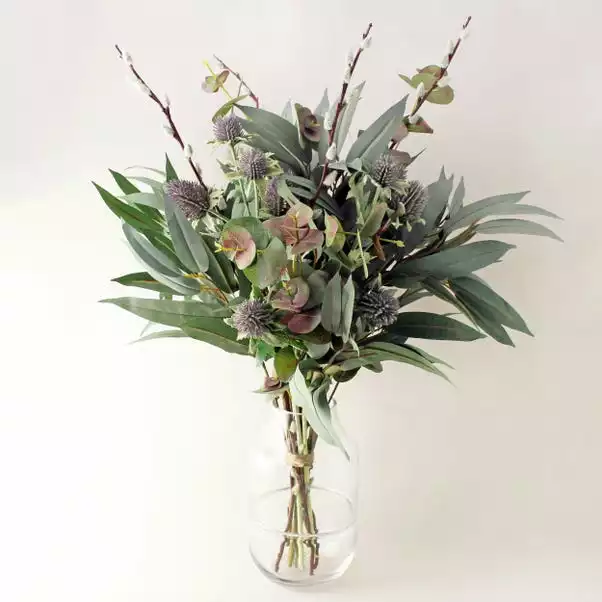 Dunelm Florals Forever Julia Foliage Bouquet Green 1 Dunelm Florals Forever Julia Foliage Bouquet Green