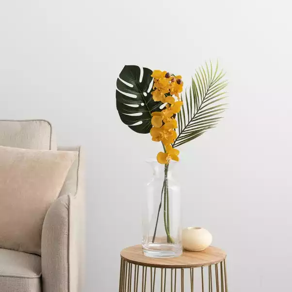 Dunelm Phalaenopsis And Palm Letterbox Bouquet 1 Dunelm Phalaenopsis And Palm Letterbox Bouquet