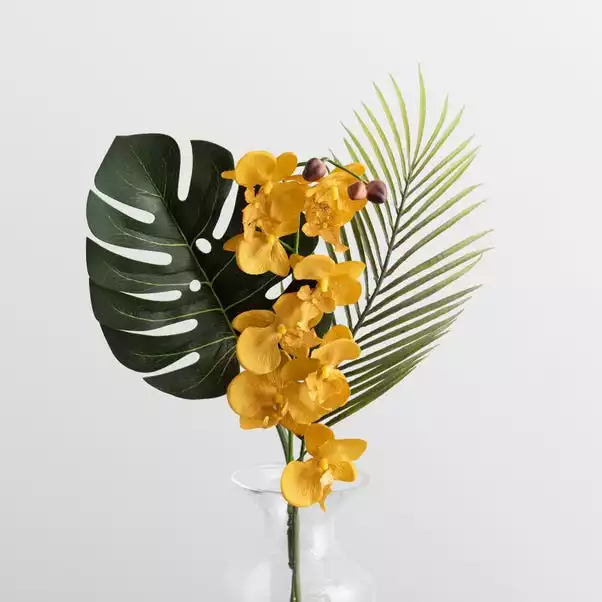 Dunelm Phalaenopsis And Palm Letterbox Bouquet 2 Dunelm Phalaenopsis And Palm Letterbox Bouquet - Image 2