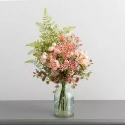 Dunelm Ranunculus And Fern Letterbox Bouquet 8 Dunelm Ranunculus And Fern Letterbox Bouquet -clocks Sales Store 30748831 alt02