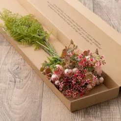 Dunelm Ranunculus And Fern Letterbox Bouquet 9 Dunelm Ranunculus And Fern Letterbox Bouquet -clocks Sales Store 30748831 alt03