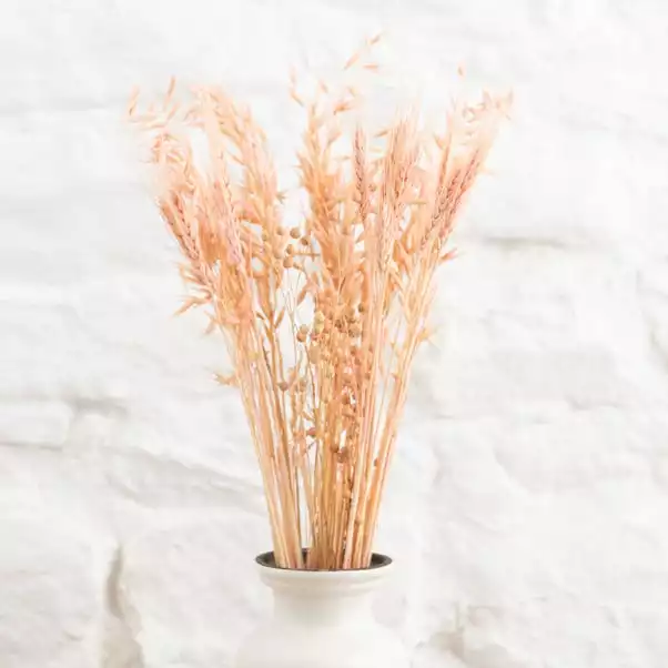 Dunelm Pink Dried Bouquet 4 Dunelm Pink Dried Bouquet - Image 4
