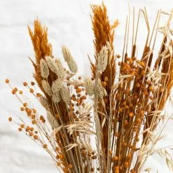 Dunelm Turmeric And Natural Mixed Dried Bouquet -clocks Sales Store 30748837 alt02