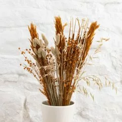 Dunelm Turmeric And Natural Mixed Dried Bouquet -clocks Sales Store 30748837 alt03