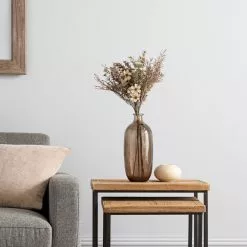 Dunelm Artificial Dried Look Natural Floral Bundle 59cm -clocks Sales Store 30749007 alt02