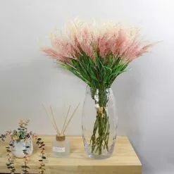 Dunelm Pink Seeding Grass Bundle
