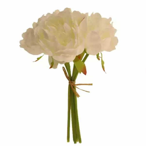 Dunelm Peony White Bundle 28cm 4 Dunelm Peony White Bundle 28cm - Image 4