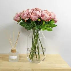 Dunelm Pink Peony Stem