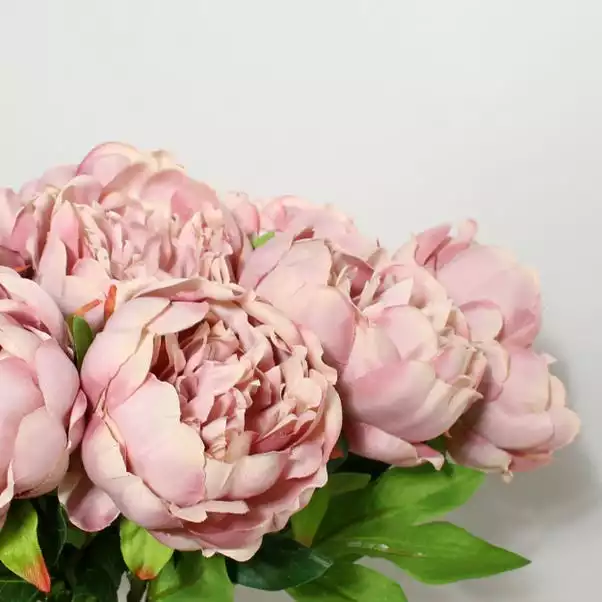 Dunelm Pink Peony Stem 2 Dunelm Pink Peony Stem - Image 2