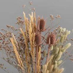 Dunelm Dried 55cm Natural Bouquet Mixed With Thistle -clocks Sales Store 30751173 alt02