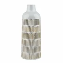 Dunelm Concave Cream Vase 40cm -clocks Sales Store 30751228 alt03