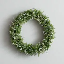 Dunelm Gypsophila Cream Wreath 35cm 6 Dunelm Gypsophila Cream Wreath 35cm -clocks Sales Store 30752422 alt02