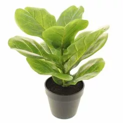 Dunelm Artificial Fig In Black Pot 30cm -clocks Sales Store 30752428 alt03