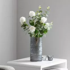 Dunelm Florals Forever Roses And Eucalyptus Bouquet 6 Dunelm Florals Forever Roses And Eucalyptus Bouquet -clocks Sales Store 30753315 alt02