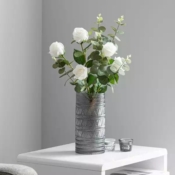 Dunelm Florals Forever Roses And Eucalyptus Bouquet 3 Dunelm Florals Forever Roses And Eucalyptus Bouquet - Image 3