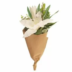 Dunelm Florals Forever Lily And Eucalyptus Bouquet 7 Dunelm Florals Forever Lily And Eucalyptus Bouquet -clocks Sales Store 30753316 alt04