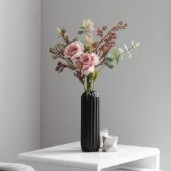 Dunelm Florals Forever Meadow Pink Bouquet 6 Dunelm Florals Forever Meadow Pink Bouquet -clocks Sales Store 30753317 alt02
