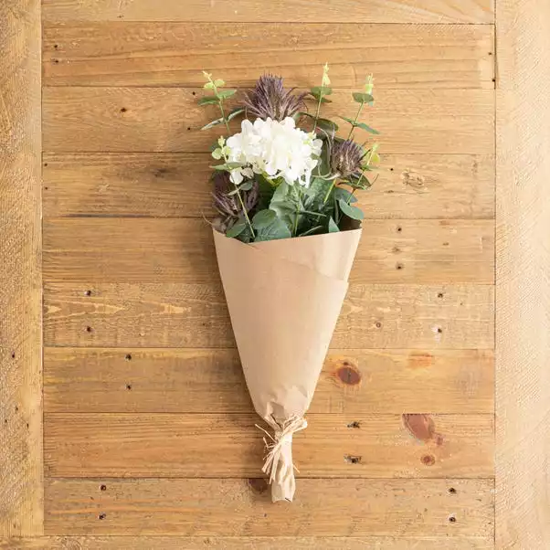 Dunelm Florals Forever Hydrangea And Thistle Bouquet 2 Dunelm Florals Forever Hydrangea And Thistle Bouquet - Image 2
