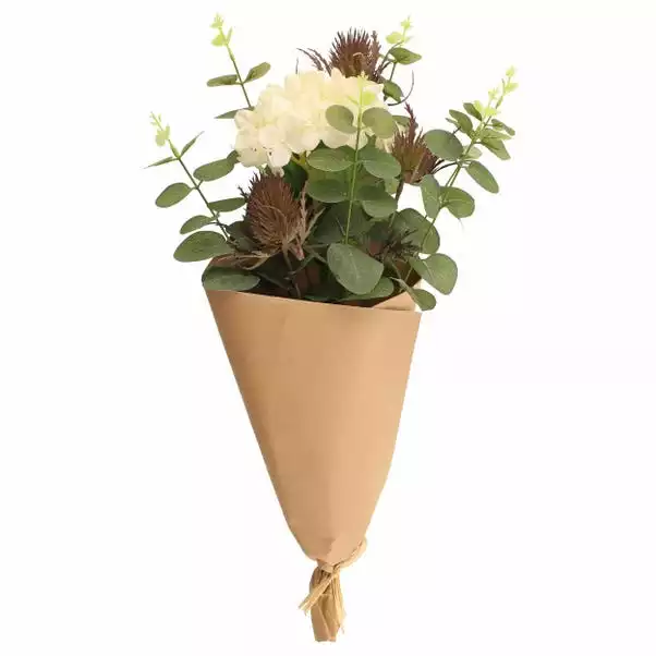 Dunelm Florals Forever Hydrangea And Thistle Bouquet 4 Dunelm Florals Forever Hydrangea And Thistle Bouquet - Image 4