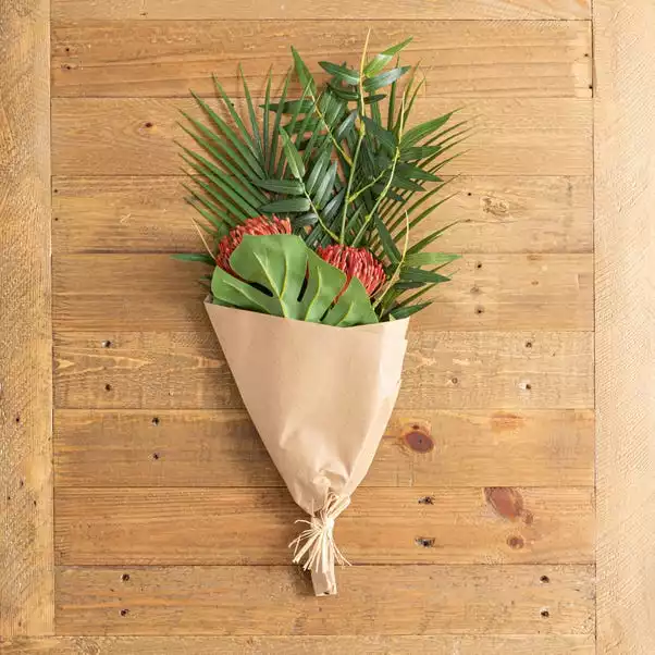 Dunelm Florals Forever Tropical Banksia And Foliage Bouquet 2 Dunelm Florals Forever Tropical Banksia And Foliage Bouquet - Image 2