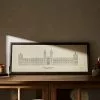 Natural History Museum Cathedral To Nature Framed Canvas