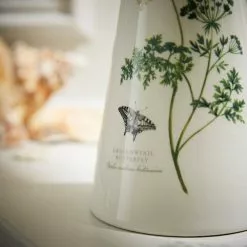 Natural History Museum Milk Parsley Ceramic Tall Vase 25cm -clocks Sales Store 30757822 alt02