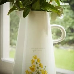 Natural History Museum Lady's Bedstraw Ceramic Tall Vase 30cm -clocks Sales Store 30757823 alt02