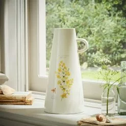 Natural History Museum Lady's Bedstraw Ceramic Tall Vase 30cm -clocks Sales Store 30757823 alt05