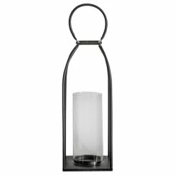 Cedar & Sage Aria Large Black Lantern -clocks Sales Store 30763042 alt03