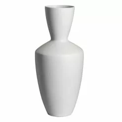 Cedar & Sage Nina White Vase -clocks Sales Store 30763055 alt05
