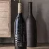 Cedar & Sage Taya Matt Black Bottle Vase