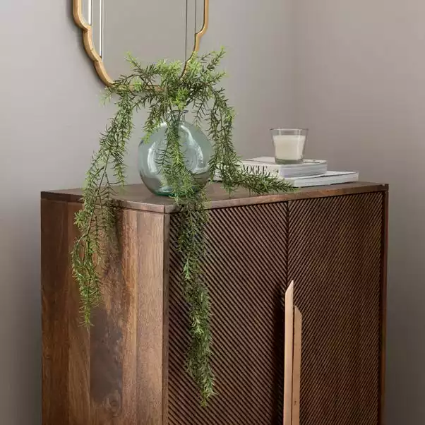 Dunelm Artificial Trailing Green Pine Bush 1 Dunelm Artificial Trailing Green Pine Bush