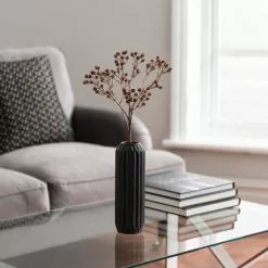 Dunelm Artificial Bronze Gypsophila Spray 52cm